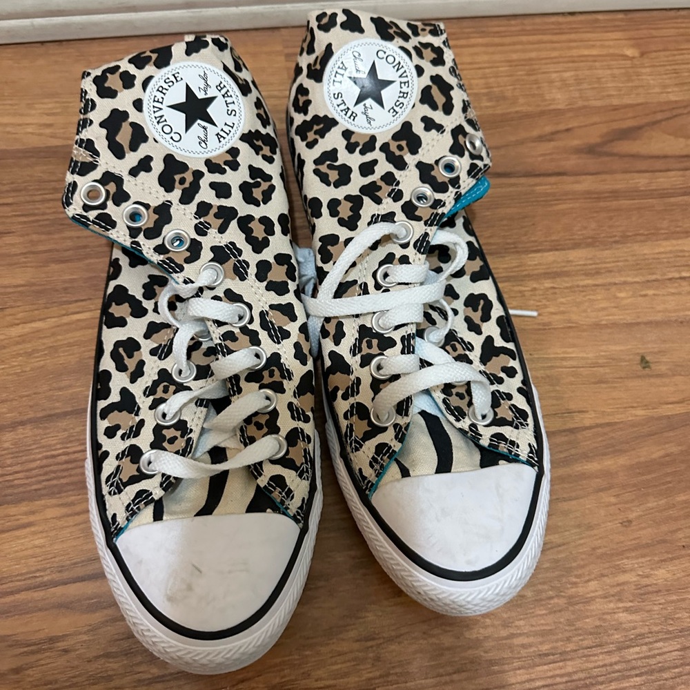 cheetah print almost new never really worn out of the house.
